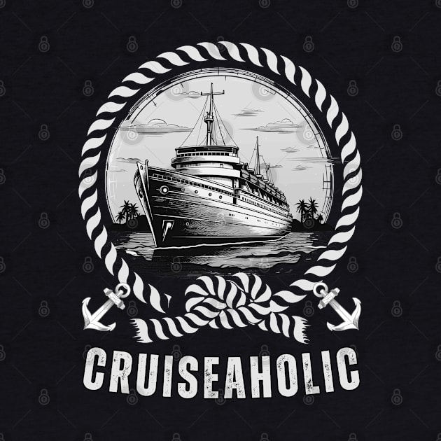 Cruiseaholic Funny Cruising by Cute Pets Graphically